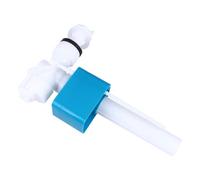 SOIMISS Vanne Entrée Latérale pour Réservoir Wc Robinet Flotteur Réglable de Rechange pour Chasse Eau Salle de Bain Tube Plastique Pouce Système de Remplissage Silencieux et Ajustable