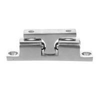 SOIMISS Verrou Inox Bateau Loquet de Porte Acier Inoxydable 43 MM pour Yachts et Pontons Résistant au Vent Installation Facile et Quincaillerie Complète