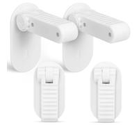 SOIMISS Verrous de Poignée de Porte en Abs pour Garçon et Filles 4pcs Sécurité Garçon et Filles et Animal, Fixation, Protection pour Portes à Levier