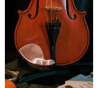 SOIMISS Violin Chin Rest Pad Transparent Acrylic Ergonomic Comfortable Design For Violinists