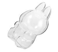 SOIMISS Vitrine Acrylique Transparente pour Collection de Poupées Coque de Protection Portable Haute Transparence Étui de Présentation Facile à Nettoyer pour Décoration Intérieure