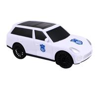 SOIMISS Voiture Police Électrique Garçon Fille sans Batterie Modèle Tout-Terrain avec Lumière et Musique Éducatif Précoce pour Développement Pratique et de Orientation Cadeau pour et