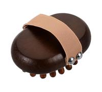 SOIMISS Wooden Meridian Massage Brush Handheld Reusable Pressure Point Tool For Body And Scalp Relaxation Ergonomic Design For Abdomen And Legs