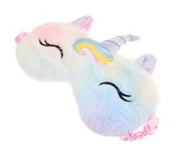 SOIMISS Yeux Garçon Fille Peluche Doux Confortable Cache Œil pour Sommeil Sieste Voyage