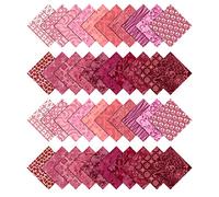 Soimoi Batik Impression Prédécoupé 10 Pouces Pack Charme Carrés Quilting Tissu De Coton Artisanal De Couture Patchwork Bricolage