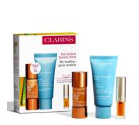 Soin auto-bronzant Clarins - Coffret Addition Concentré Eclat - Addition Concentré Eclat Visage 15ml + 2 produits - Kapao Parfumerie en ligne française