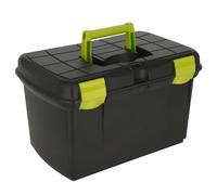Soin Boite Épingle Étui Transport Cheval 40 x 25 X 24.5 CM - Noir/Pistache