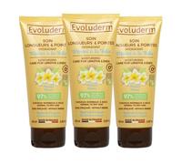 Soin capillaire - EVOLUDERM - Monoï à la Folie - 3 x 100ml - 97% d'Ingrédients Naturels - Cheveux Normaux