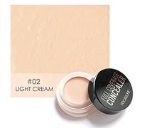 Soin Cernes Cernes Cernes Correcteur Correcteur Correcteur Fluide Lissant Avec Fini Naturel, Skin Tone Concealer, met en évidence les contours, fond de teint mat (#2)