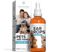 Soin/Compte Gouttes Oreilles Chiens & Chats 100ml - Argent Colloïdal