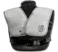 Sharper Image Masseur chauffant pour corps et visage Noir et Gris