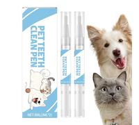 Soin Dentaire pour Chiens - Nettoyant Anti-Odeur Naturel | Stylo gel dentaire pour chats de 3ml avec brossette - Pour Chats Chiots Races Petites À Grandes Maison Voyage Cliniques Vétérinaires