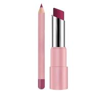 Soin Des Lèvres, Brillant À Lèvres, Crayon À Lèvre 2 En 1 Avec Coupelle Antiadhésive, Rouge À Lèvre Sans Sensation Granuleuse Avec Hydratation Longue Durée Et Imperméable Pour Femmes Filles
