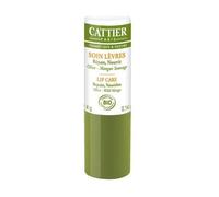 Soin des lèvres - CATTIER - Stick 4g - Mixte adulte - Hydratant - Protecteur