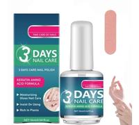 Soin Des Ongles 3 Jours à Kératine Aux Acides Aminés, 16 ml Vernis Durcisseur Ongle Extra Fort, 3 Days Nail Care, Nail Care Oil with Keratin Amino Acid Formula, Daily Strengthening Nourishment (1Set)