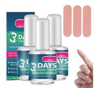 Soin Des Ongles 3 Jours à Kératine Aux Acides Aminés, 16 ml Vernis Durcisseur Ongle Extra Fort, 3 Days Nail Care Vernis Transparent Ongle, Nail Care Oil with Keratin Amino Acid Formula (B3)