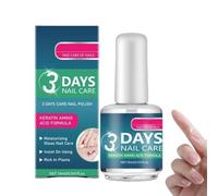 Soin Des Ongles 3 Jours à Kératine Aux Acides Aminés, 16 ml Vernis Durcisseur Ongle Extra Fort, 3 Days Nail Care Vernis Transparent Ongle, Nail Care Oil with Keratin Amino Acid Formula (A1)