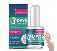 Soin Des Ongles 3 Jours à Kératine Aux Acides Aminés, 16 ml Vernis Durcisseur Ongle Extra Fort, 3 Days Nail Care, Nail Care Oil with Keratin Amino Acid Formula, Daily Strengthening Nourishment (1PC)
