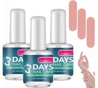 Soin Des Ongles 3 Jours à Kératine Aux Acides Aminés,Vernis Durcisseur Ongle Extra Fort,Nail Care Oil with Keratin Amino Acid Formula,Fini Brillant,Soin Des Ongles Fortifiant Instantané,16 ml (3Set)