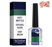 Soin des ongles à l'acide hyaluronique, à la vitamine E et à l'huile de jojoba, base pour manucure, réduit la fragilité des ongles, sérum réparateur et fortifiant pour ongles naturels (1Pièce)