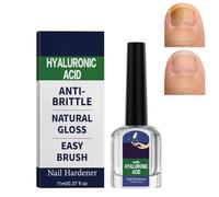 Soin des ongles à l'acide hyaluronique avec vitamine E et huile de jojoba, réduit la fragilité des ongles, traitement hydratant intense pour des ongles hydratés (1pcs)