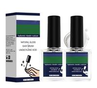 Soin Des Ongles à L'acide Hyaluronique,Vernis Durcisseur Ongle Extra Fort,Avec Traitement Nutritionnel En Profondeur,Liquide Fortifiant Pour Ongles,Sérum Réparateur Pour Manucure,Soin Ongles (2PC)