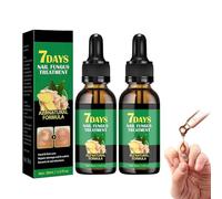 Soin Des Ongles Au Gingembre Soin Des Ongles Au Gingembre, 7 Jours De Soin Des Ongles, Gingembre Vernis De Soin Des Ongles, Nourrissant Et Hydratant (2pcs)