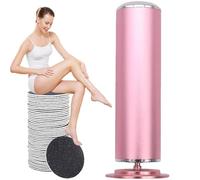 Soin Des Pieds, Kit Beauté Pieds, éLimination Rapide Des CallositéS Avec 60 Disques RemplaçAbles 360° (Rose)