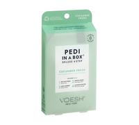 Soin des pieds Pedi In a Box Concombre Rafraîchissant - Voesh New York - Sélection Perron Rigot - Rituel SPA Professionnel à domicile - Des pieds tout doux - Vegan