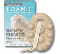 Soin Douche Shake Your Coconuts (80g)-Pain De Douche Solide Sans Silicones Ni Sulfates-Vegan & Ph Neutre-Ergonomique & Écologique-Testé Dermatologiquement