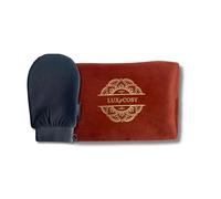 Soin du Corps exfoliant, Gommage kit de Voyage lot Gant CRIN Kessa et Trousse de Toilette, Maquillage Gommage Bain/Douche nettoie et purifie Femme/Homme