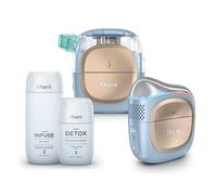 Shark-Audio Appareil visage FacialPro Glow+ DePuffi 3-en-1 (nettoyant/hydratant/resculptant) Bleu