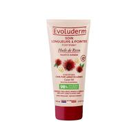 EVOLUDERM - Soin Longueurs & Pointes Fortifiant Huile de Ricin - 100ml - 98% d'Ingrédient d'Origine Naturelle