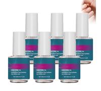 Soin Fortifiant Et Huile Pour Cuticules Pour Ongles AbîMéS - RéParation Des Ongles Avec Vernis De Croissance, Huile De Soin Des Ongles à La KéRatine Et à La Vitamine C Durcisseur Extra Fort (6 PCS)