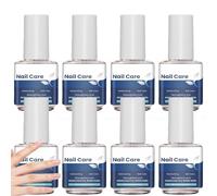 Soin fortifiant pour ongles brillants et intensifs, fortifiant pour ongles fragiles et abîmés, soin réparateur pour ongles de pieds cassants et dédoublés, huile nourrissante pour cuticules (8PCS)