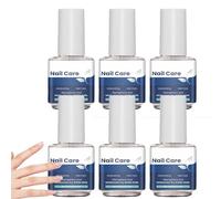Soin fortifiant pour ongles brillants et intensifs, fortifiant pour ongles fragiles et abîmés, soin réparateur pour ongles de pieds cassants et dédoublés, huile nourrissante pour cuticules (6PCS)