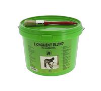 Soin sabots pour cheval La Gamme du Maréchal Onguent Blond - Seau 5 l Blanc 500 ml