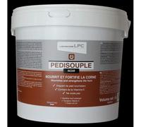 Soin sabots pour cheval LPC Pedisouple noir Blanc 4 L