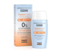 Soin solaire - ISDIN - Fusion Fluid Mineral - SPF 50 - 50 ml - Texture fluide