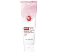 Soin solaire pour le visage et les peaux grasses, transparent et matifiant avec vitamine C et hyaluron, absorption rapide en cas de coups de soleil, comme crème hydratante cosmétique naturelle