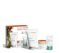 Soin visage hydratant Clarins - Coffret My Clarins - RE-MOVE gel nettoyant purifiant 125 ml + 2 produits - Kapao Parfumerie en ligne française