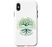 Soins de Permaculture pour la Terre Permaculture Jardinage Coque pour iPhone X/XS