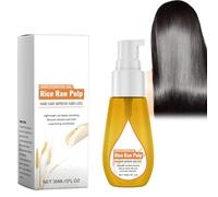 Soins des Cheveux et Huile, Huile Capillaire à l'Extrait de Riz, Huile Capillaire pour une Pousse des Cheveux Très Rapide, Taomi Huile d'entretien de l'eau