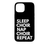 Soins du Sommeil pour chœur Sieste répétition drôle Musicien Coque pour iPhone 15