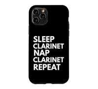 Soins du Sommeil pour Clarinette Sieste répétition Amusant Musicien clarinettiste Coque pour iPhone 11 Pro