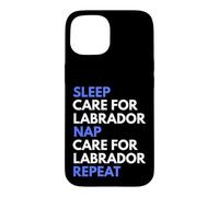 Soins du Sommeil pour Labrador Retriever Sieste répétition drôle Amoureux des Chiens Coque pour iPhone 15