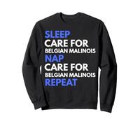 Soins du Sommeil pour Les Amoureux des Chiens Belges Malinois Sweatshirt