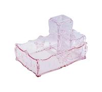 Soins du visage Maquillage Remover Pads Maquillage Support Pinceaux Bureau Boîte à Bijoux Manucure Boîte à Outils 3 pièces/Set
