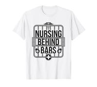 Soins infirmiers derrière les barreaux, prison correctionnelle hommes femmes T-Shirt