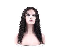 Soins personnels Perruques brésiliennes ondulées profondes avec dentelle transparente HD 13x4, cheveux humains pré-épilés, nœuds décolorés, densité 12A 150, for femmes noires Extensions de cheveux(28i